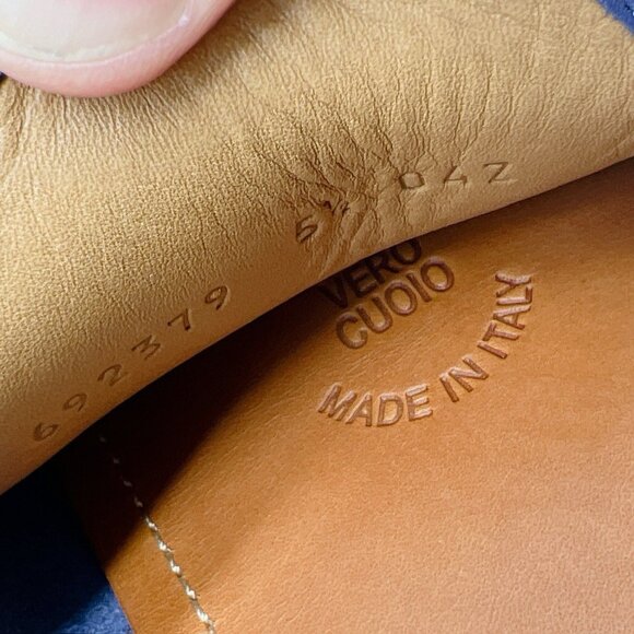 Gucci GG Interlocking Loafer Blue Driver Moccasin Shoes Logo Womens UK 5.5 US 8. - Picture 15 of 16